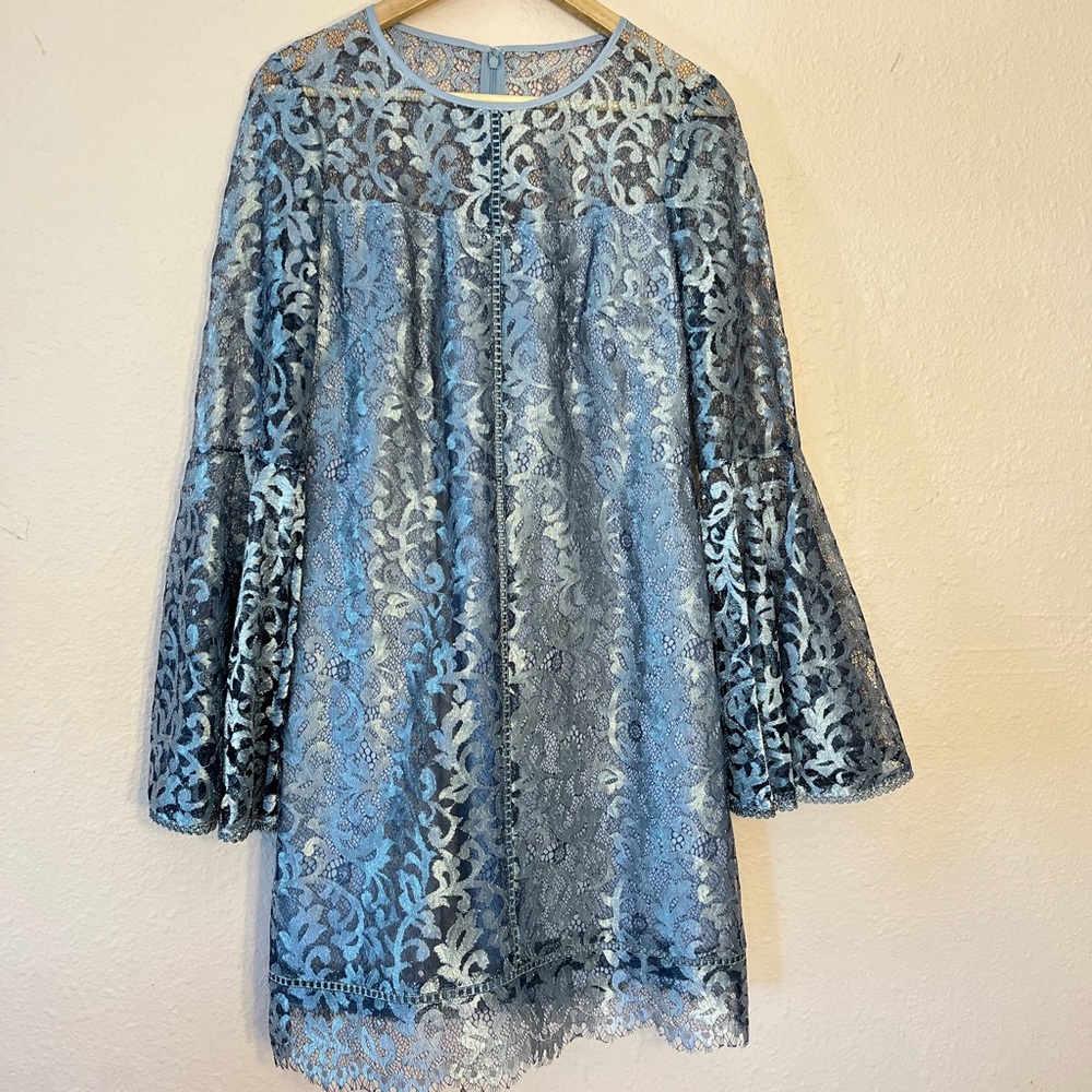 Brand new silver dress from White House Black Market